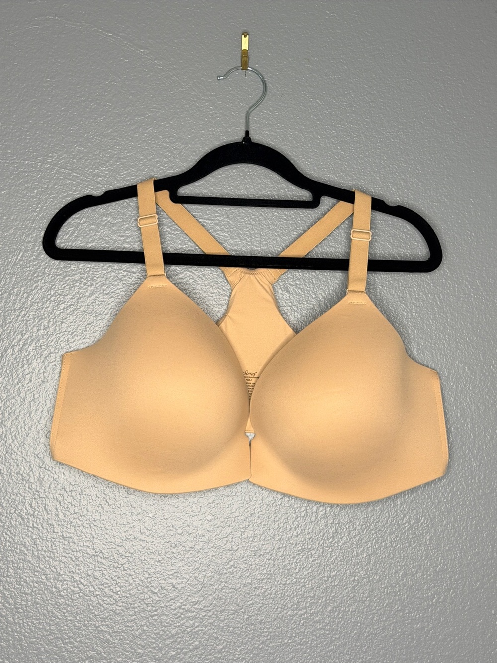 Soma Enbliss Front Close Racerback Bra in nude size 40D - Picture 2 of 6